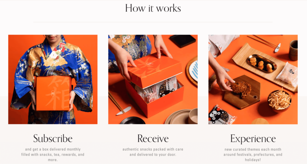 Bokksu offers colorful Japanese snack boxes.