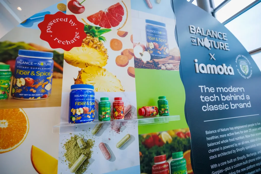 Photo of the Balance of Nature x iamota feature at ChargeX 2025